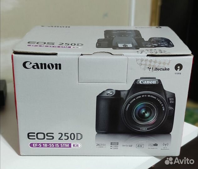 Зеркальный фотоаппарат Canon EOS 250D Kit 18-55mm