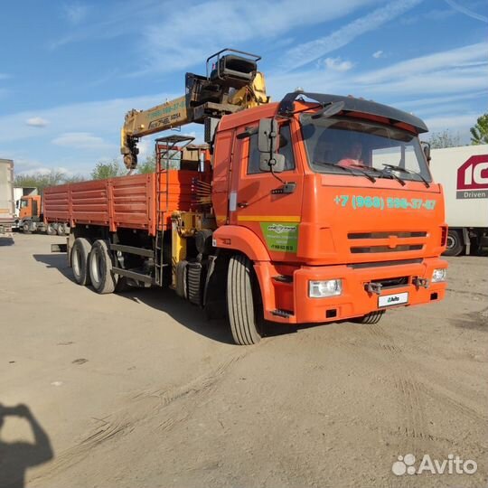 КамАЗ 65115 с КМУ, 2019