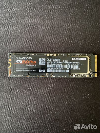 Ssd m2 500gb Samsung 970 evo plus