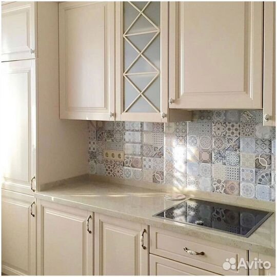 Кухонный гарнитур угловой. Кухня прямая