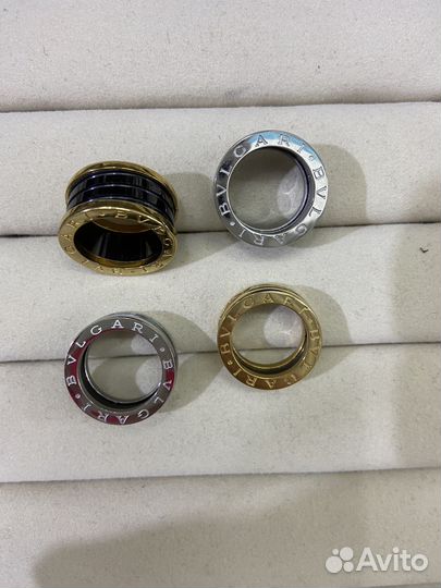 Bvlgari кольцо керамика