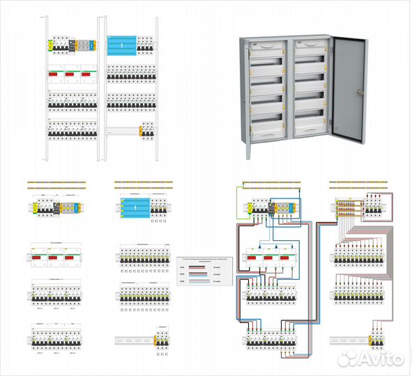 Электрощит / проектирование / сборка / монтаж