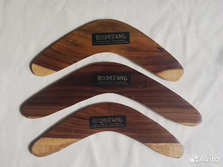 Бумеранг из Австралии. Оригинал. Ручная работа