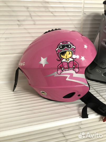 Коньки фигурные,снегокат,шлем ботинки гонолыжные