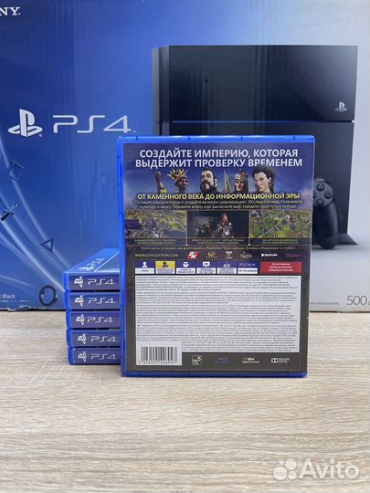 Sid Meier's Civilization VI (русская версия) (PS4) Б/У