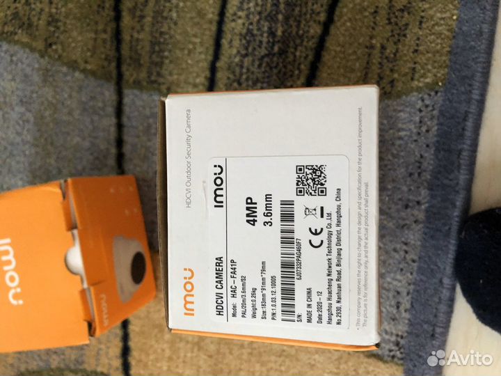 Камера видеонаблюдения Dahua Imou PAL 4 MP