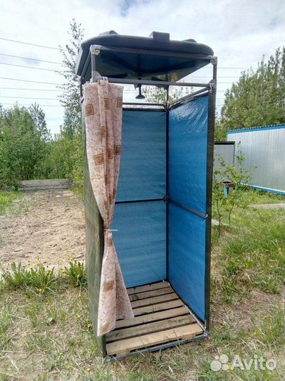 Душ для дачи разборный