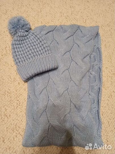 Комплект шапка и снуд женский Siberika