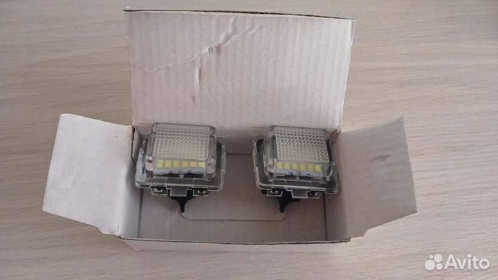 LED подсветка номера Mercedes 204 212 207 221