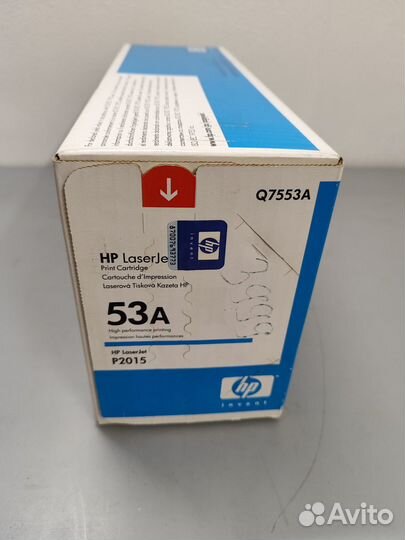 Картридж HP Laserjet 53A Q7553A черный