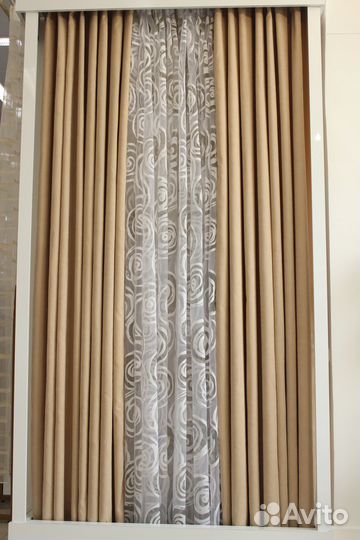 Шторы канвас готовые