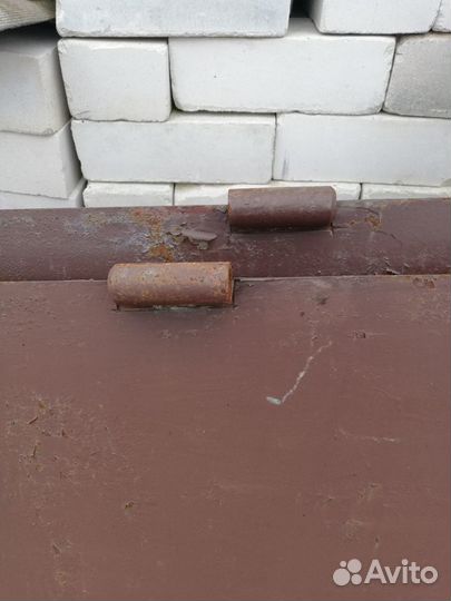 Ворота гаражные металлические бу