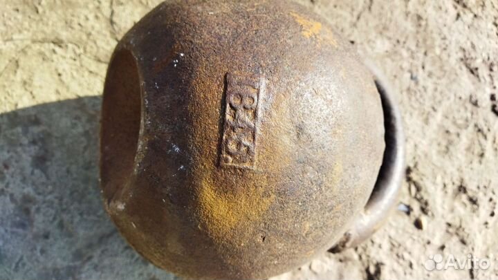 Гиря 2 пуда царская. Цену предлагайте