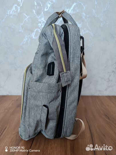 Сумка рюкзак трансформер для коляски