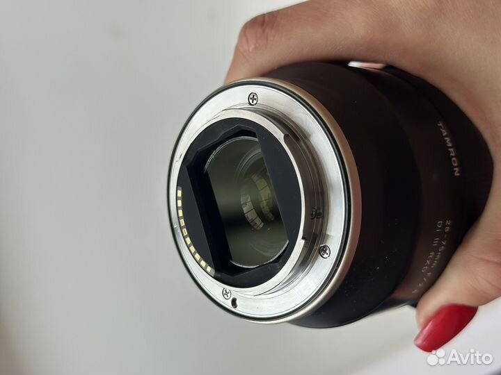 Объектив tamron 28 75mm f 2.8 sony