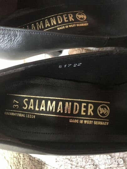 Туфли женские Salamander 36.5 новые