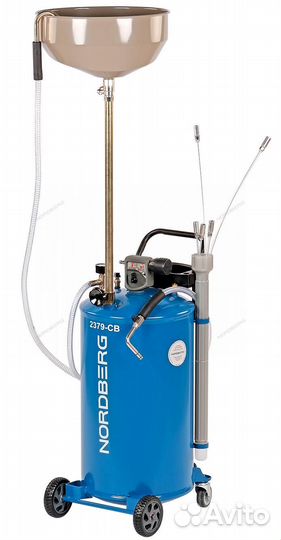 Установка для удаления отработанного масла 65 л