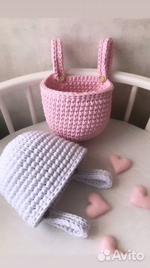 Корзинка на кроватку