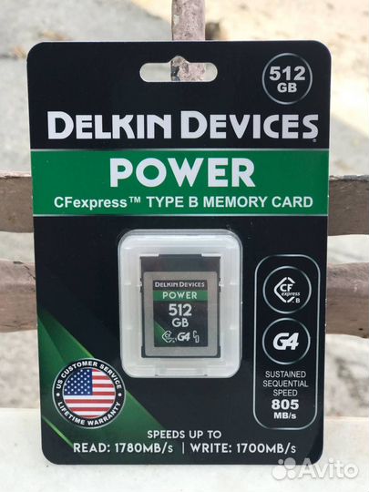 Карты памяти power CFexpress от Delkin Devices
