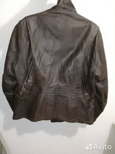 Куртка летная кожаная
