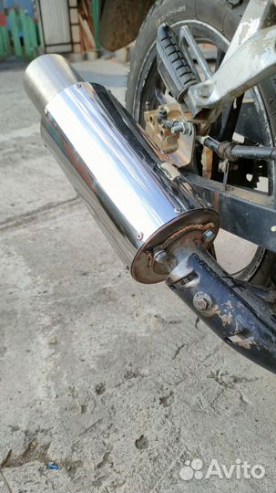 Мопед шторм индиго