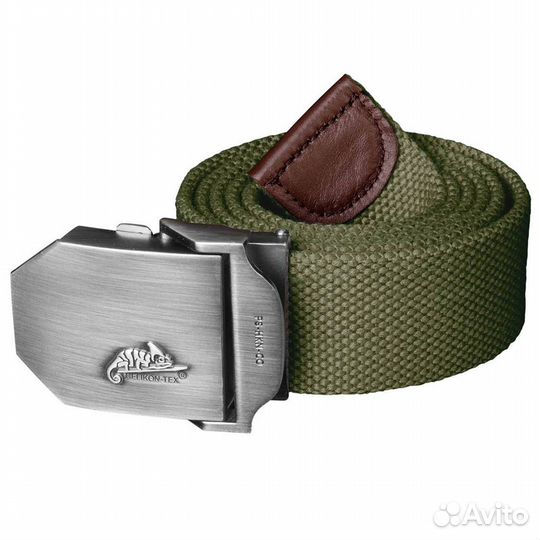 27853 Ремень Helikon-Tex Logo полиэстер olive gree