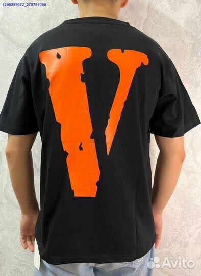 Футболка Vlone чёрная (Арт.87534)