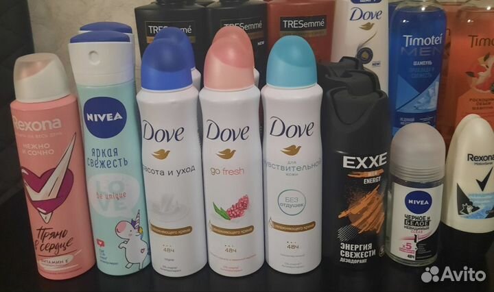 Rexona, Nivea, Dove Дезодорант-антиперсперант