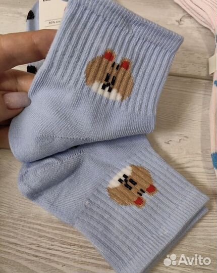 Носки женские 10 пар новые