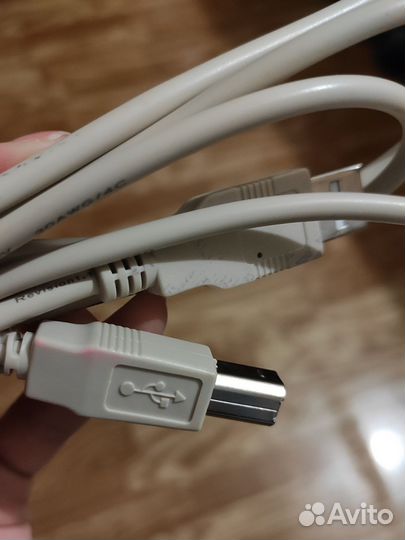 Кабель для компьютера usb A usb B