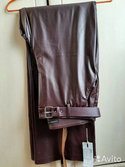 Кожаные брюки