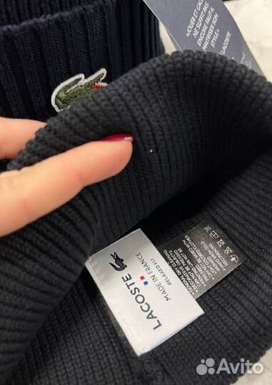 Мужская шапка Lacoste