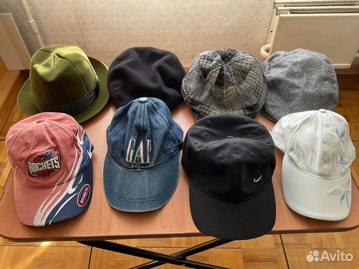Головные уборы. Кепки и шляпа