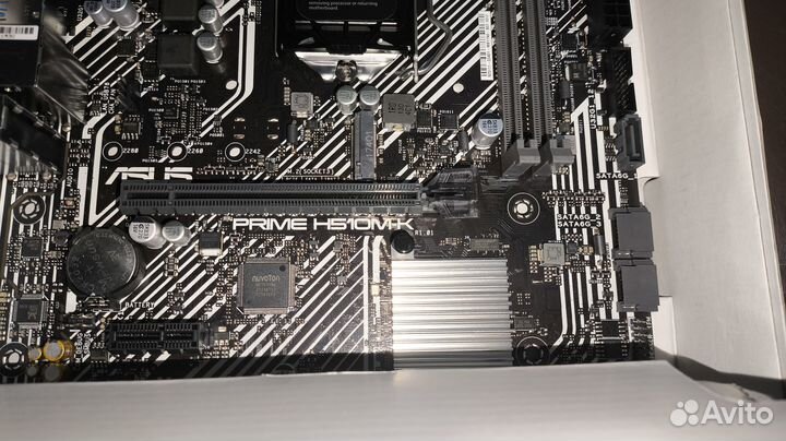 Комплект core i5 10400f+матплата Asus prime h510m
