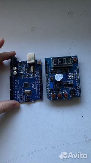 Arduino uno r3 + шилд