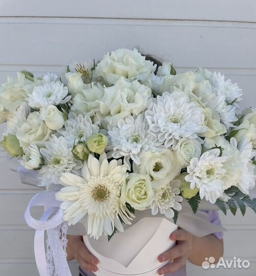 Коробка с цветами