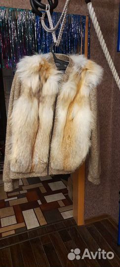 Парка с мехом лисы