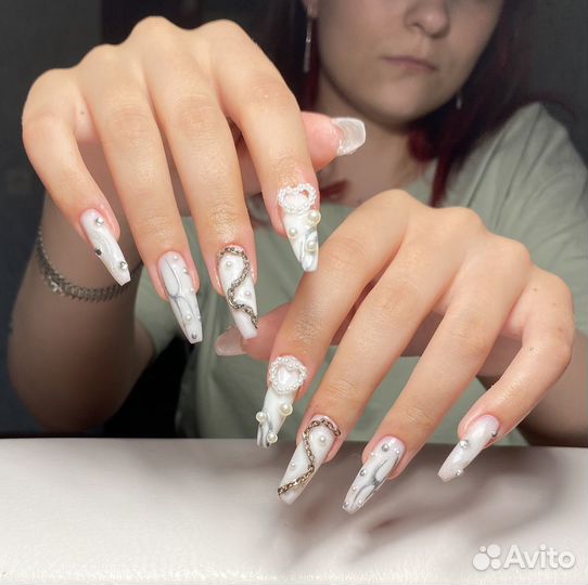 Маникюр, покрытие, наращивание