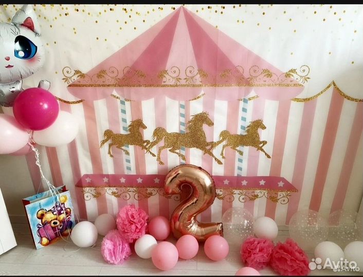 Оформление фотозоны фасада к открытию