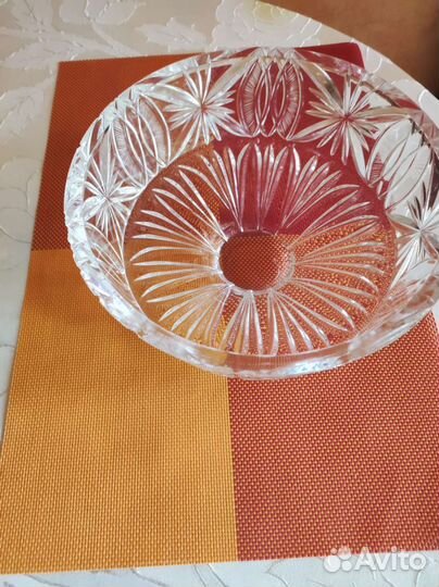 Ваза хрустальная СССР