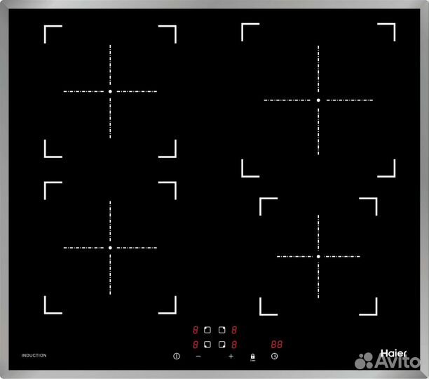 Встраиваемая индукционная панель Haier HHY-Y64NVB