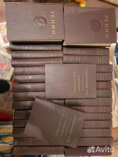 В. И. Ленин сочинения 37 томов, издание 4