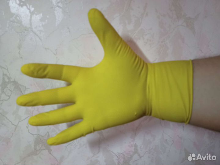 Перчатки латексные