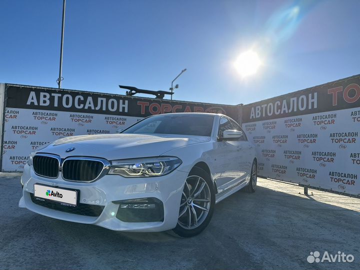 BMW 5 серия 2.0 AT, 2017, 136 200 км