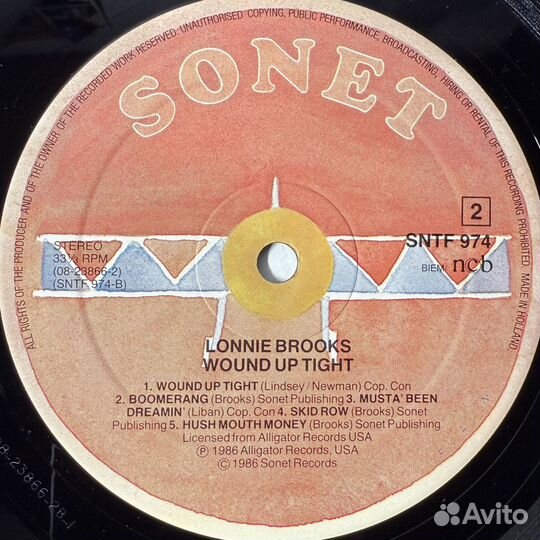 Lonnie Brooks – Wound Up Tight (1986г.)