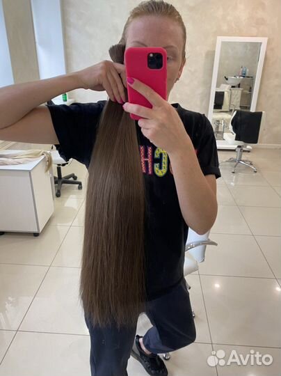 Волосы на капсулах