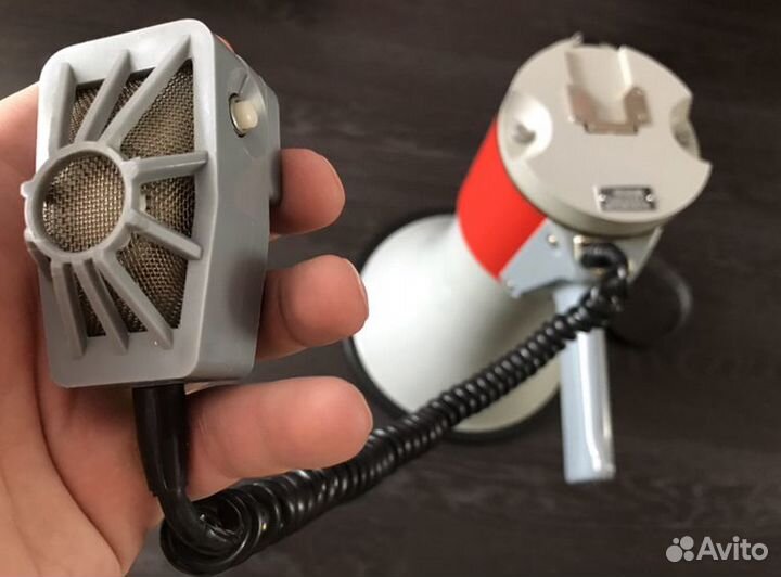 Рупор, с батарейками. Аренда