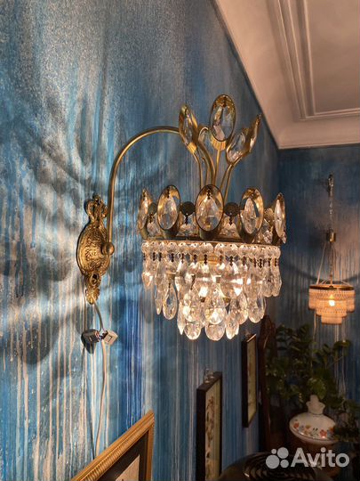 Хрустальное бра 