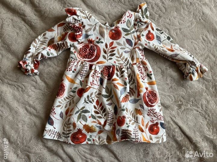 Платье для девочки 92