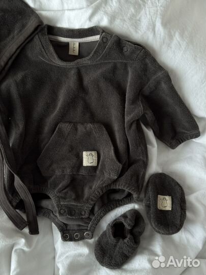 Боди чепчик моксы awww terry